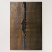 Landschaftliche Nachtlandschaft Lago Maggiore Ital Puzzle (Vertikal)