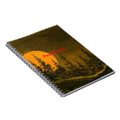 Landschaftliche Nachtlandschaften; Jäger- oder Ern Notizblock (Rechte Seite)