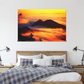 Landschaftliche Natur Landschaft Berg Sonnenunterg Leinwanddruck (Insitu (Schlafzimmer))