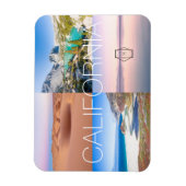 Landschaftliche Naturlandschaften in Kalifornien Magnet (Vertikal)