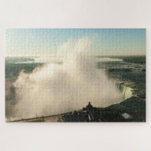 Landschaftliche Niagara fällt im Morgengrauen, Kan