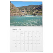 Landschaftliche Nordamerika-Landschaften Kalender (Feb 2027)
