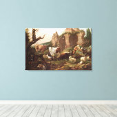 Landschaftliche Nutztiere, 1685 Leinwanddruck (Insitu (Holzboden))