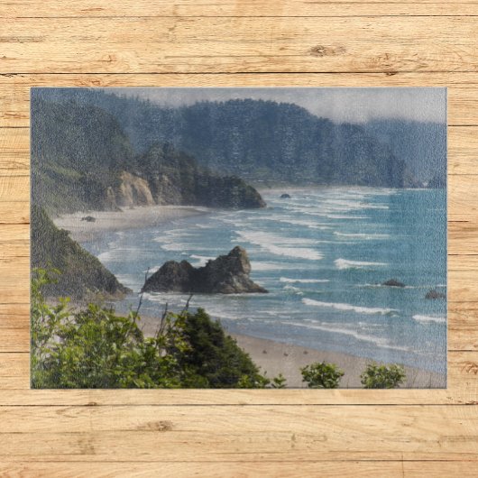 Landschaftliche Oregon Coastline Seascape Schneidebrett