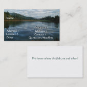 Landschaftliche Oregon Visitenkarte (Vorne/Hinten)