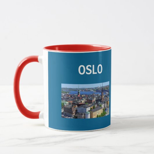 Landschaftliche Oslo-Kaffee-Tasse Tasse (Links)