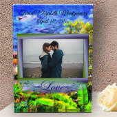 Landschaftliche Pfadansicht der Liebe 0819 Fotoblock