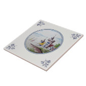 Landschaftliche Polychrome Repro Delft Tile (1 von Fliese (Seite)