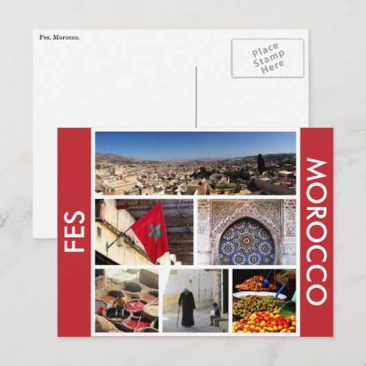 landschaftliche postkarte (Vorne/Hinten)