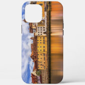 Landschaftliche Regensburger Flussansicht Case-Mate iPhone Hülle (Rückseite)