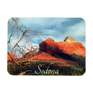 Landschaftliche Rote Felsen von Sedona Magnet