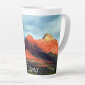 Landschaftliche Rote Felsen von Sedona Milchtasse (Rechte Ecke)