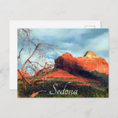 Landschaftliche Rote Felsen von Sedona Postkarte (Vorne/Hinten)