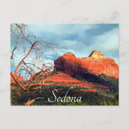 Landschaftliche Rote Felsen von Sedona Postkarte