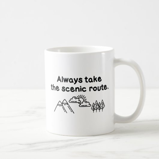 Landschaftliche Route Kaffeetasse (Rechts)