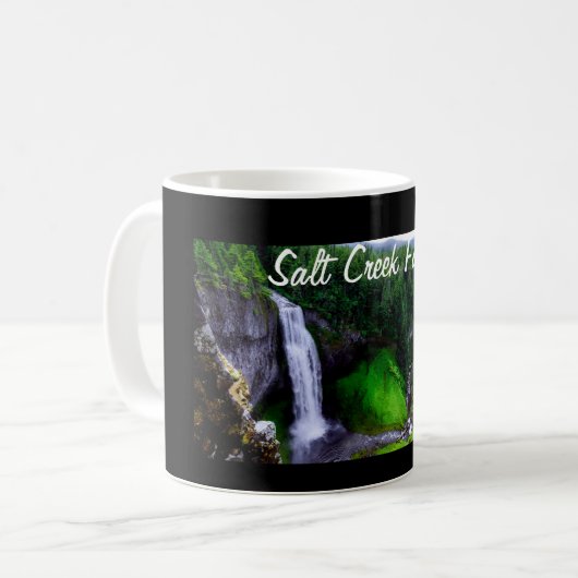 Landschaftliche SalzCreek-Fälle Kaffeetasse (Vorderseite Links)