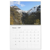 Landschaftliche Schönheit rund um den Weltkalender Kalender (Feb 2027)