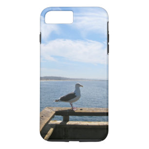 Landschaftliche Seemöwe kaum dort iPhone 8 Plus/7 Plus Hülle
