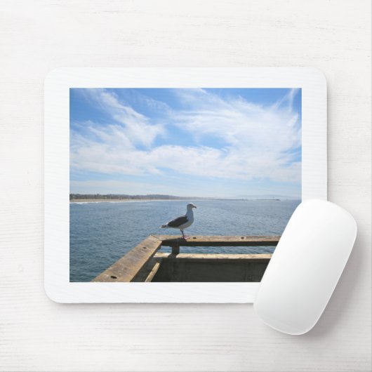 Landschaftliche Seemöwe Mousepad (Mit Mouse)