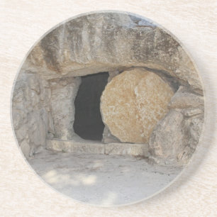 Landschaftliche Serie - Jesus-Tomb-Untersetzer Getränkeuntersetzer