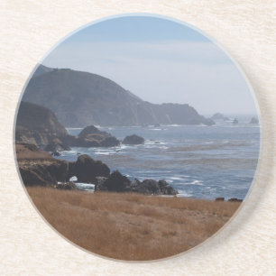 Landschaftliche Serie - Rocky California Coastline Untersetzer
