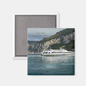 Landschaftliche Sicht auf das Fahrgastschiff in Ca Magnet (Vorderseite/Rückseite)