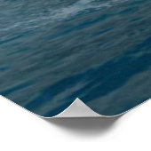 Landschaftliche Sicht auf das Fahrgastschiff in Ca Poster (Ecke)