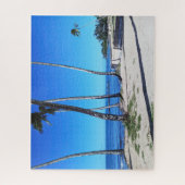 Landschaftliche Sicht auf das Hawaiianische Küsten Puzzle (Vertikal)