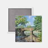 Landschaftliche Sicht auf den Forellenflug von Mis Magnet (Vorderseite/Rückseite)