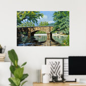 Landschaftliche Sicht auf den Forellenflug von Mis Poster (Heimbüro)