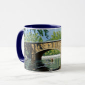 Landschaftliche Sicht auf den Forellenflug von Mis Tasse (Vorderseite Links)