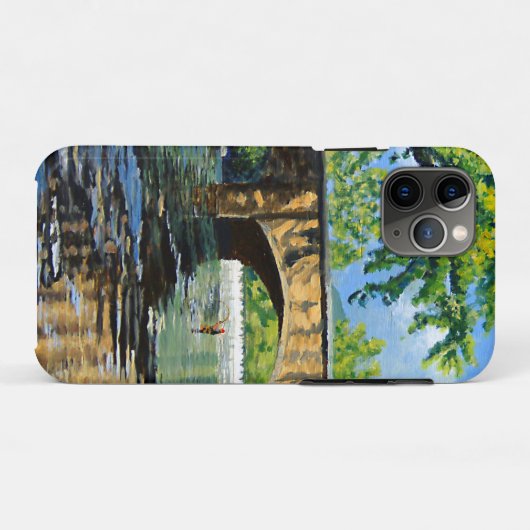 Landschaftliche Sicht auf den Forellenstrom Case-Mate iPhone Hülle (Rückseite (Horizontal))