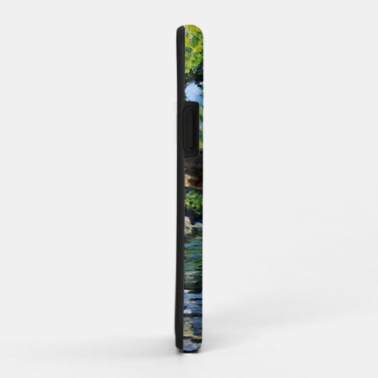Landschaftliche Sicht auf den Forellenstrom Case-Mate iPhone Hülle (Hinten/Rechts)