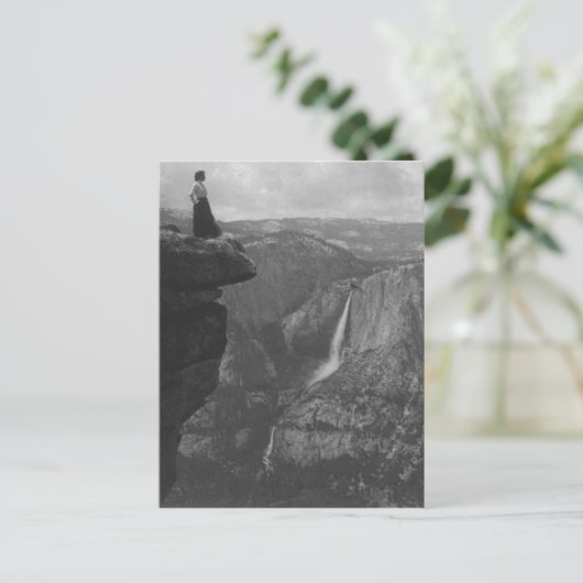 Landschaftliche Sicht auf den Gletscher Postkarte (Stehend Vorderseite)