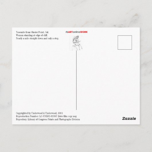 Landschaftliche Sicht auf den Gletscher Postkarte (Rückseite)