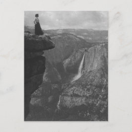 Landschaftliche Sicht auf den Gletscher Postkarte
