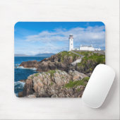 Landschaftliche Sicht auf den Leuchtturm Fanad Hea Mousepad (Mit Mouse)