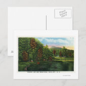 Landschaftliche Sicht auf den Schattensee und Indi Postkarte (Vorne/Hinten)