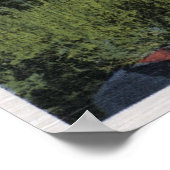 Landschaftliche Sicht auf den See Poster (Ecke)
