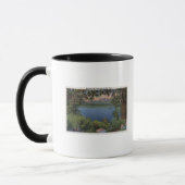 Landschaftliche Sicht auf den See Tasse (Links)