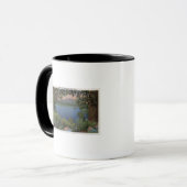 Landschaftliche Sicht auf den See Tasse (Vorderseite Links)