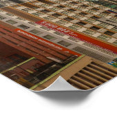 Landschaftliche Sicht auf die Gebäude in Montreal, Poster (Ecke)