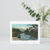 Landschaftliche Sicht auf die gute Fischerei Postkarte (Stehend Vorderseite)