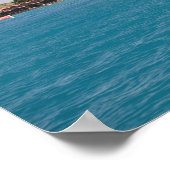 Landschaftliche Sicht auf die Jungfrau des Bitter  Poster (Ecke)