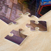 Landschaftliche Sicht auf einen Kanal in Venedig,  Puzzle (Seite)