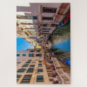 Landschaftliche Sicht auf einen Kanal in Venedig, Puzzle (Vertikal)