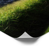 Landschaftliche Sicht auf Honolulu Hawaii Poster (Ecke)