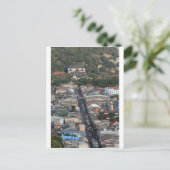 Landschaftliche Sicht auf Kandy, Sri Lanka Postkarte (Stehend Vorderseite)