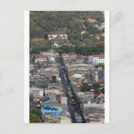 Landschaftliche Sicht auf Kandy, Sri Lanka Postkarte