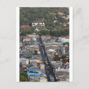 Landschaftliche Sicht auf Kandy, Sri Lanka Postkarte